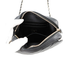将图像加载到图库查看器中，CHANEL Matelasse ChainClutch Bag Black/WhiteAP4516 Lambskin
