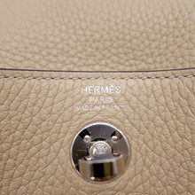 Load image into Gallery viewer, HERMES Lindy Trench/Etoupe Taurillon Clemence Size Mini

