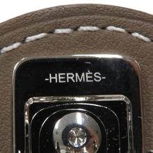 Load image into Gallery viewer, HERMES Evelyne Barrette Size GM Etoupe Swift Leather

