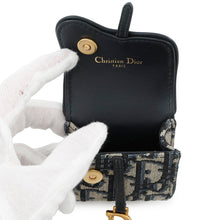 Load image into Gallery viewer, Dior AirPods Pro Earphone Case Oblique Navy/BeigeS5675CTZQ Canvas
