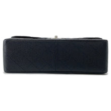 将图像加载到图库查看器中，CHANEL Jumbo Matelasse Double Flap Shoulder Bag BlackA58600 Caviar Leather Size 30
