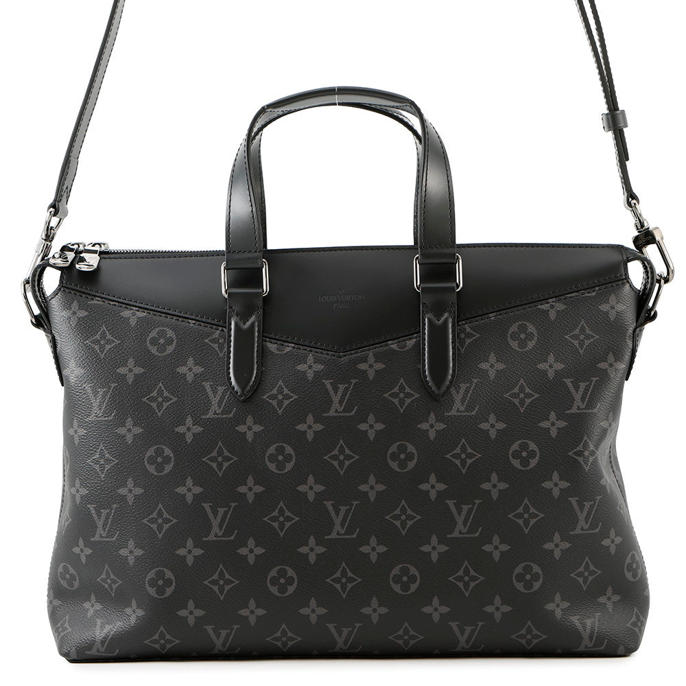 LOUIS VUITTON Briefcase・Explorer NoirM40566 Monogram Eclipse
