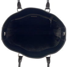Load image into Gallery viewer, PRADA Tote Bag 2WAY Black2VG115 Nylon Brushed Leather
