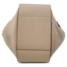 将图像加载到图库查看器中，LOEWE hammock Beige387.30.S35 Calf Leather Size Small
