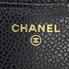 Load image into Gallery viewer, CHANEL Matelasse Classic Small Flap Wallet BlackAP0231 Caviar Leather
