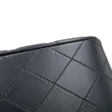 Load image into Gallery viewer, CHANEL Matelasse W Flap ChainShoulder Bag BlackA01112 Lambskin Size 25
