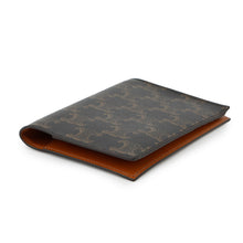 将图像加载到图库查看器中，CELINE Triomphe Passport Cover Black/Tan4M3432 PVC Leather
