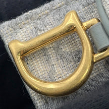将图像加载到图库查看器中，Dior Oblique Saddle Bloom Card Holder GrayS5611CTZQ Canvas/Leather
