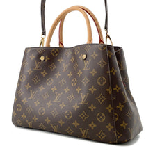 将图像加载到图库查看器中，LOUIS VUITTON Montaigne Brown/BordeauxM41056 Monogram Size MM
