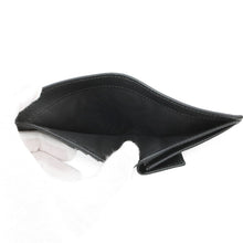 将图像加载到图库查看器中，PRADA Saffiano Leather Triangle Bifold Wallet Black2M0008 Leather
