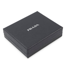 Load image into Gallery viewer, PRADA Saffiano Leather Triangle Bifold Wallet Black2M0008 Leather
