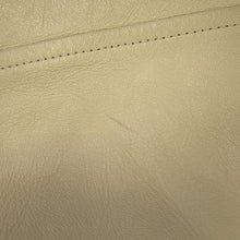 将图像加载到图库查看器中，CELINE Leather Stadium Jacket Size 48 Black/White2V56D896C Wool 90% Nylon 10% Leather: Sheep Leather
