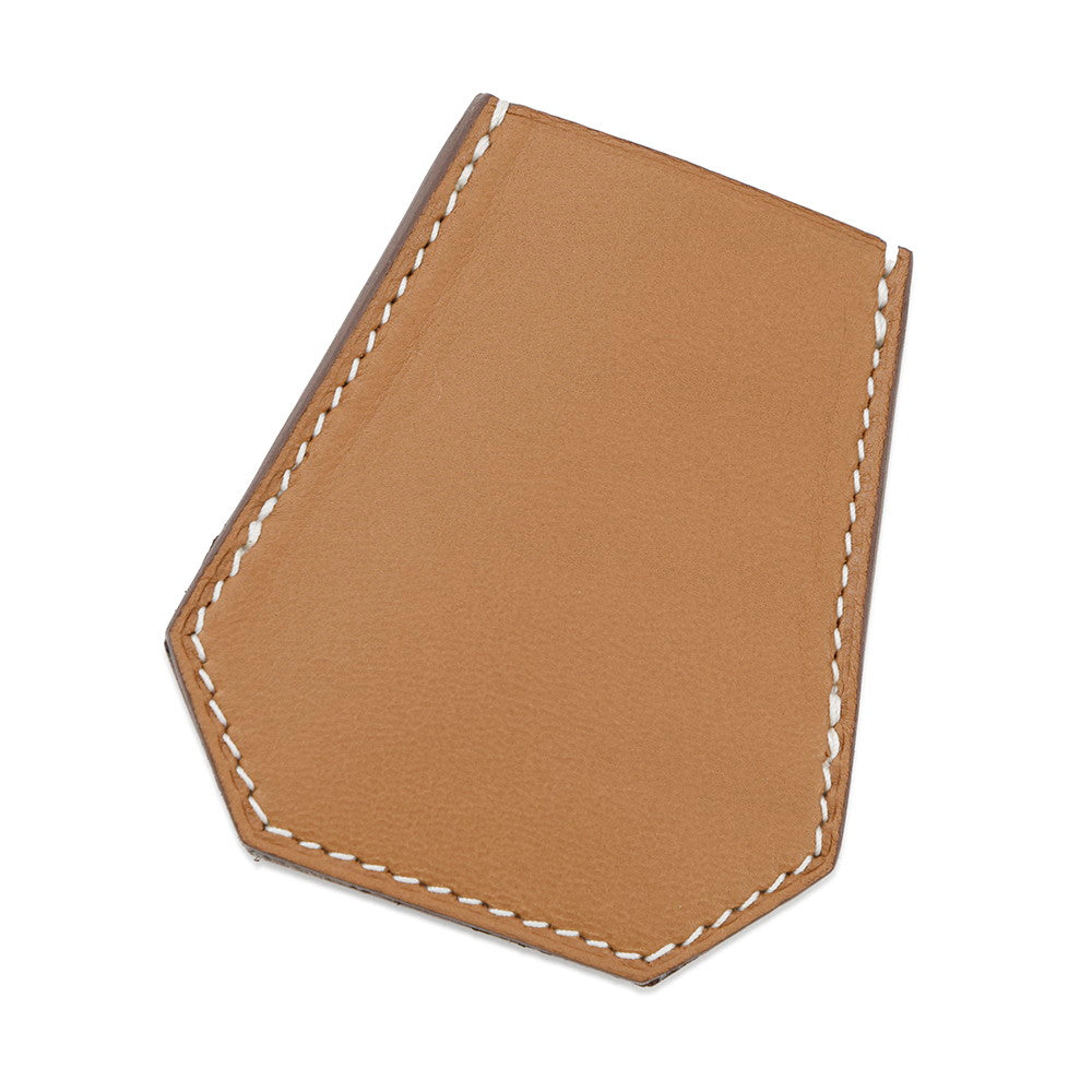 HERMES ScarfRing Clochette Gold Lambskin Silk100%