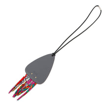 Load image into Gallery viewer, HERMES Petit H squid Rouge/Gray/Black Taurillon Clemence Chevre Myzore Goatskin
