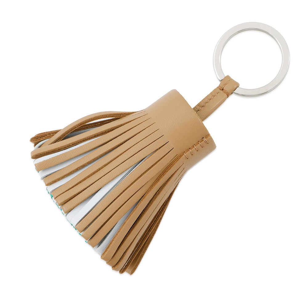 HERMES Carmen Tricolor Chai/Blue Plume/Menthe Lambskin