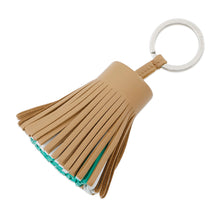 将图像加载到图库查看器中，HERMES Carmen Tricolor Chai/Blue Plume/Menthe Lambskin
