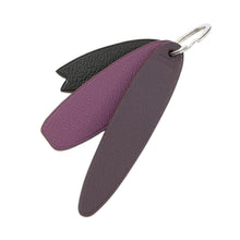 Load image into Gallery viewer, HERMES Petit H 3surfs Blue/Jaune/Purple Togo Leather Swift Leather Chevre Myzore Goatskin
