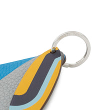 Load image into Gallery viewer, HERMES Petit H 3surfs Blue/Jaune/Purple Togo Leather Swift Leather Chevre Myzore Goatskin
