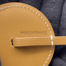 Load image into Gallery viewer, HERMES Paddock Flat Bag Charm Natural Sable/Rose Azalee/Malachite Vache Hunter Leather Lambskin
