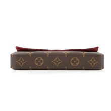 将图像加载到图库查看器中，LOUIS VUITTON Felicie Pochette FuchsiaM61276 Monogram
