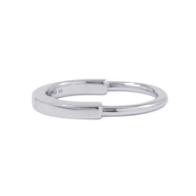 将图像加载到图库查看器中，TIFFANY&amp;Co. Padlock Ring Size 50/#1772346777 18K White Gold
