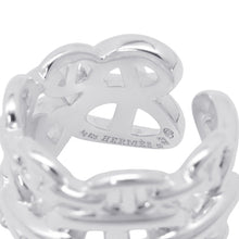 将图像加载到图库查看器中，HERMES Chaine d&#39;Ancre Anchene Ring Size GM/50/#10 SV925
