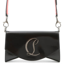 将图像加载到图库查看器中，Christian Louboutin Loubi 54 Crossbody Bag Black1235232 Patent Leather
