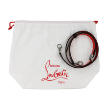 将图像加载到图库查看器中，Christian Louboutin Loubi 54 Crossbody Bag Black1235232 Patent Leather
