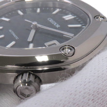 将图像加载到图库查看器中，SEIKO CREDOR Locomotive W38.8mm Bright titanium Green DialGCCR997

