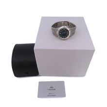 将图像加载到图库查看器中，SEIKO CREDOR Locomotive W38.8mm Bright titanium Green DialGCCR997
