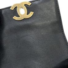 将图像加载到图库查看器中，CHANEL MatelasseFlap Bag ChainShoulder Bag BlackAS2833 Calf Leather Size Mini
