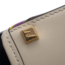 将图像加载到图库查看器中，FENDI Sunshine Shopper 2-Way Shoulder Bag in collaboration with Antonio Lopez Brown/Multicolor8BS051 PVC Leather
