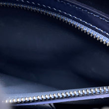Load image into Gallery viewer, Dior Lady Dior 2WAY Handbag MetalicPurple Leather Size Medium
