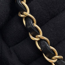 Load image into Gallery viewer, CHANEL Chevron Mini ChainShoulder Bag BlackA35200 Lambskin Size 18
