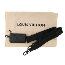 将图像加载到图库查看器中，LOUIS VUITTON Duo messenger NoirM69827 Monogram Shadow
