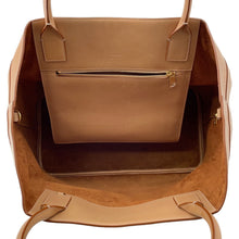 将图像加载到图库查看器中，SAINT LAURENT PARIS Cabas Rive Gauche Beige774156 Leather
