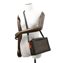 将图像加载到图库查看器中，LOUIS VUITTON Soft Trunk Virgil Abloh NoirM44427 Monogram / Solar Powered Ray
