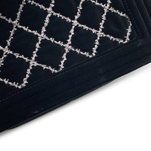 Load image into Gallery viewer, CHANEL Boy Chanel ChainShoulder Bag Black Velour Size 25
