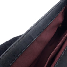 Load image into Gallery viewer, CHANEL Boy Chanel ChainShoulder Bag Black Velour Size 25
