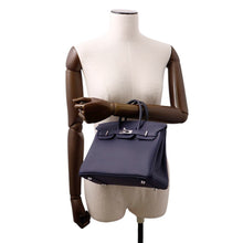 Load image into Gallery viewer, HERMES Birkin Blue Nuit Togo Leather Size 25
