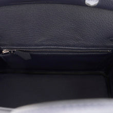 将图像加载到图库查看器中，HERMES Birkin Blue Nuit Togo Leather Size 25
