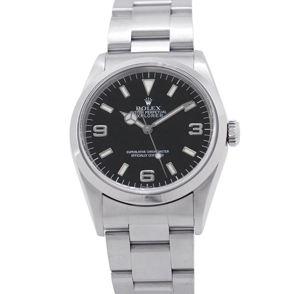 ROLEX ExplorerI W36mm Stainless Steel Black Dial14270