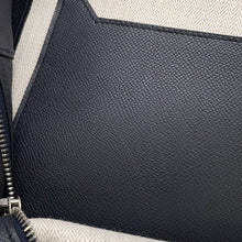 将图像加载到图库查看器中，HERMES City Bag Verso Black/Blue Nuit Epsom Size 30
