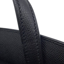 将图像加载到图库查看器中，HERMES City Bag Verso Black/Blue Nuit Epsom Size 30
