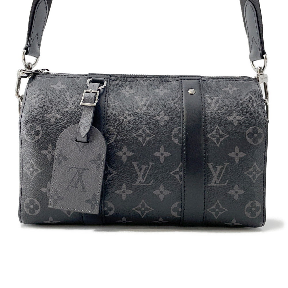 LOUIS VUITTON City・Keepall NoirM45936 Monogram Eclipse Monogram Eclipse Reverse