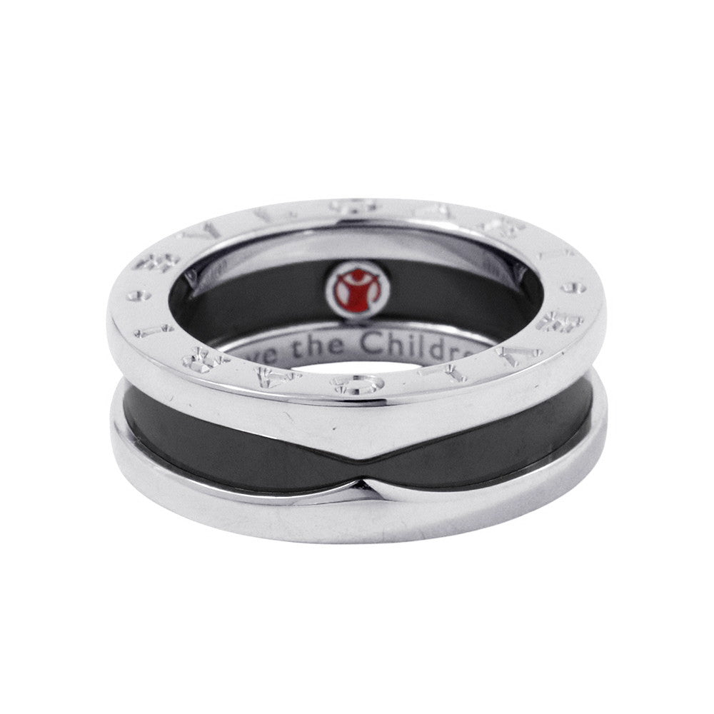 BVLGARI B.Zero1 Ring Save the Children Size 47/#7346091 SV925