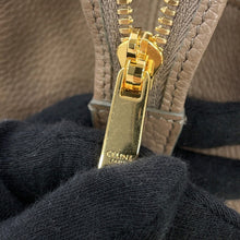 Load image into Gallery viewer, CELINE Cabas de France 2-Way Handbag Greige192663 Leather Size Medium
