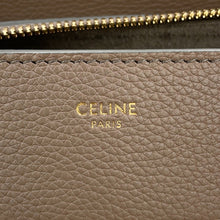 Load image into Gallery viewer, CELINE Cabas de France 2-Way Handbag Greige192663 Leather Size Medium
