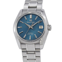 Load image into Gallery viewer, SEIKO Grand Seiko Heritage Collection Mechanical Hi-Beat Ginza Limited Edition of 400 pieces W40mm Stainless Steel Blue DialSBGH315
