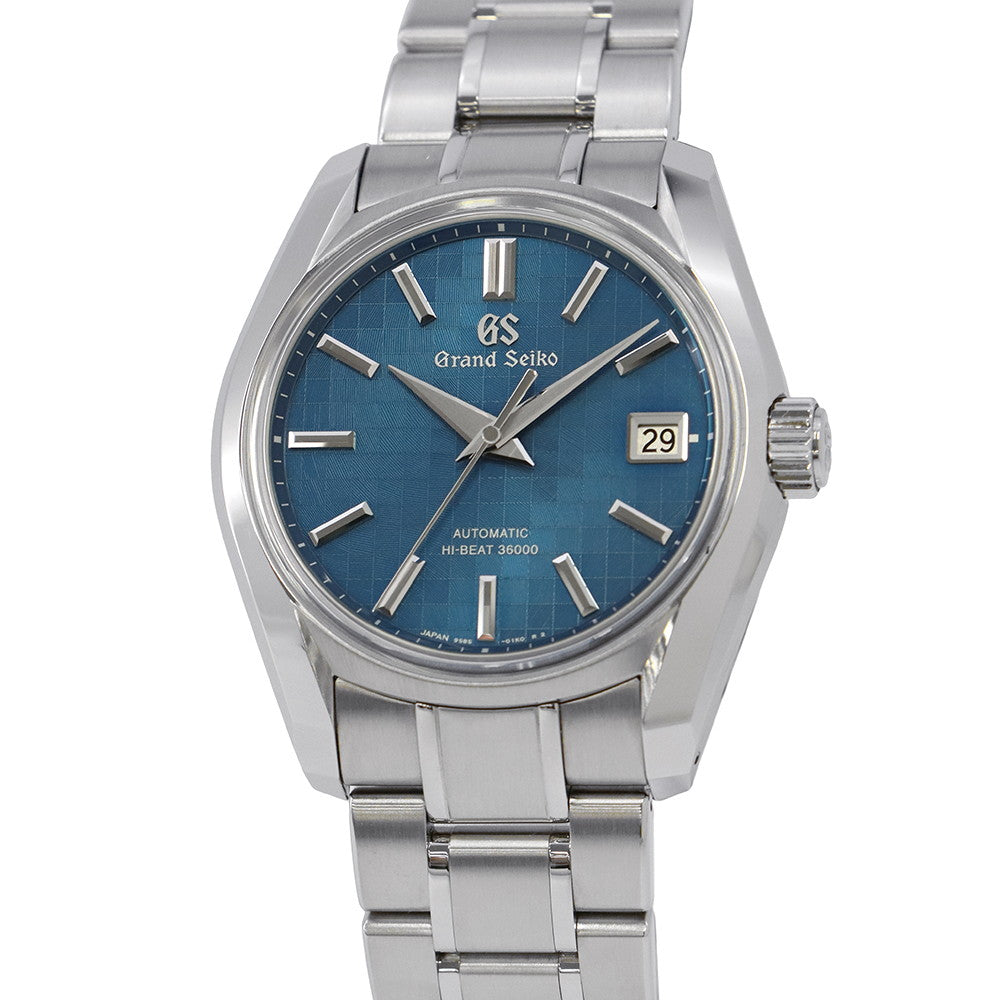 SEIKO Grand Seiko Heritage Collection Mechanical Hi-Beat Ginza Limited Edition of 400 pieces W40mm Stainless Steel Blue DialSBGH315